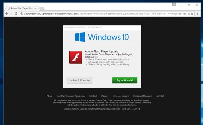 Ads by GeoSmartDNS adware