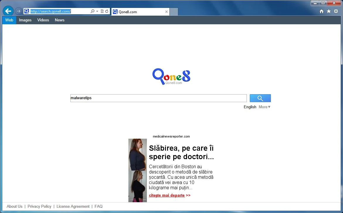 Search.Qone8.com redirect Search.Qone8.com virus