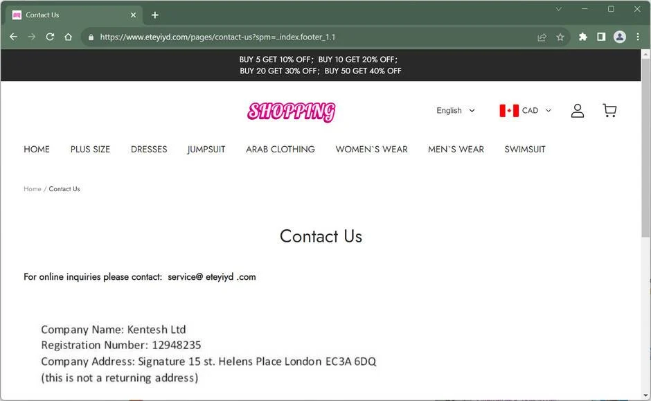 Eteyiyd.com Scam Alert: Read Before Buying 1 eteyiyd.com scam