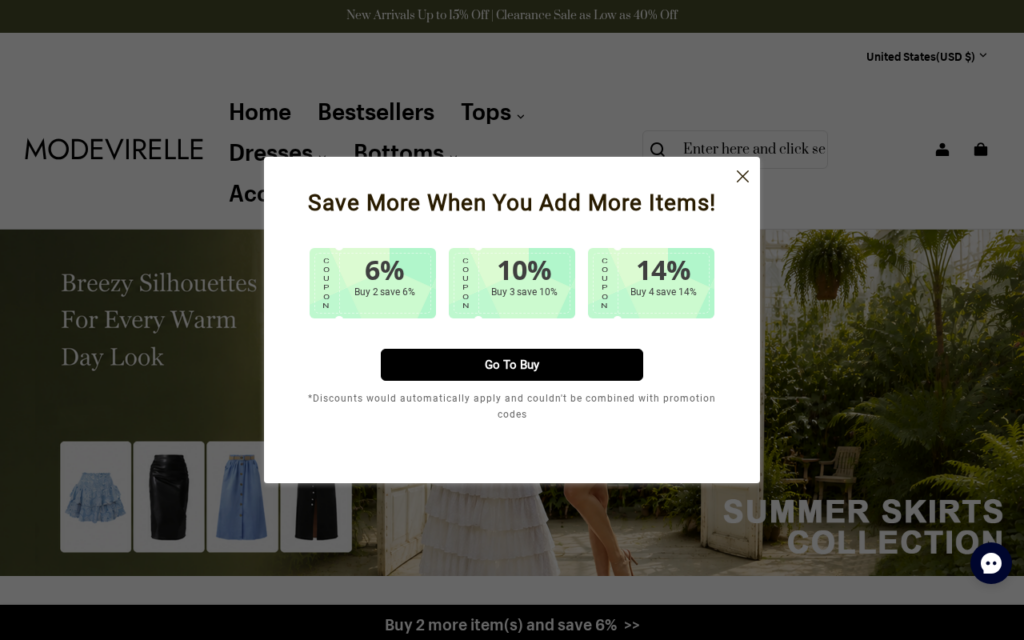 Modevirelle.com EXPOSED - Shopping Scam or Legit? Key Findings 1 Modevirelle.com scam
