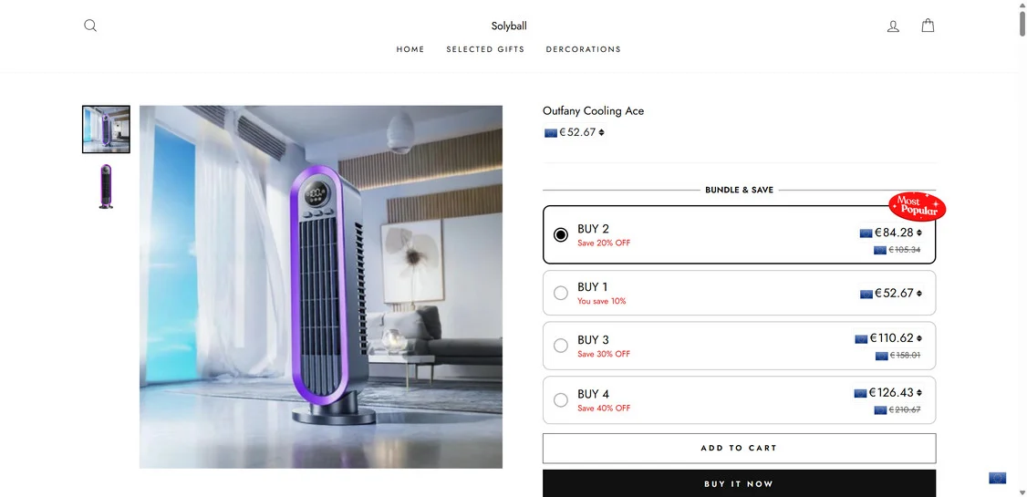 Solyball.com EXPOSED - Shopping Scam or Legit Store? Investigation 1 Solyball.com scam