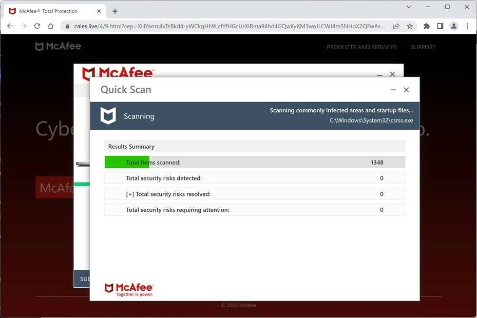 Remove Cales.live Pop-up Ads (Virus Removal Guide) 1 Image: Cales.live Ads