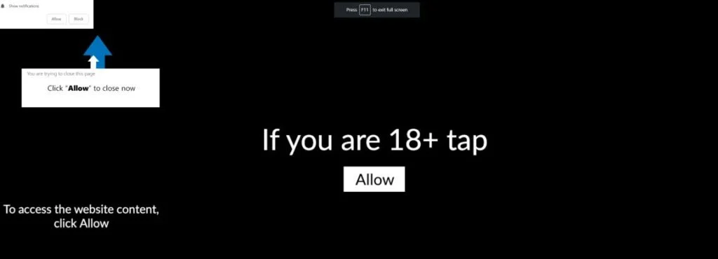 Image: Chrome browser is redirected to the Yournewssdig.com site