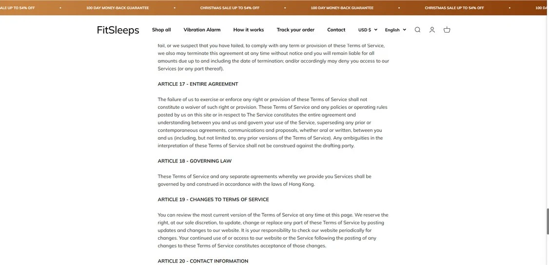 Fitsleeps.com Scam Store: What You Need To Know 1 Fitsleeps.com scam