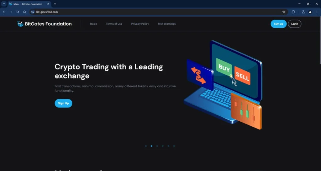 Bit-Gatesfond.com Crypto Scam - Our Breakdown of This Crypto Con 1 Bit gatesfond.com scam