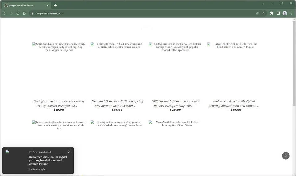 Pexperienceiermi.com scam