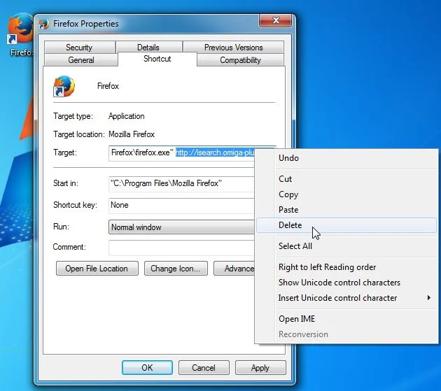 [Image: Isearch.omiga-plus.com hijack]