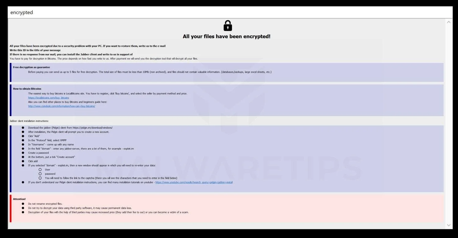 Image: [johnhelper@gmx.de].decrypt ransomware