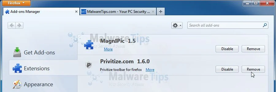 [Image: MagniPic Firefox extension]