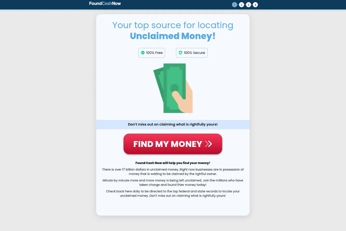 found cash now.com scam