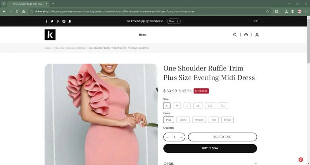 Dobier.shop Store Is a Scam - Avoid at All Costs 1 Dobier.shop scam