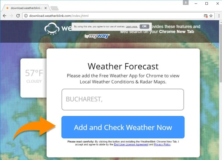 Download.weatherblink.com Virus