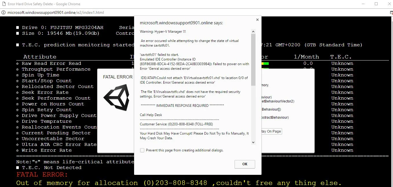 Code 00xO4C08 Virus