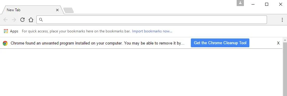 Chrome Cleanup Tool Scam