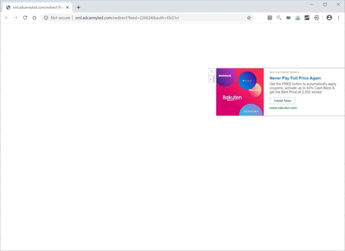 Remove Easy File Convert Promos adware (Virus Removal Guide) 1 Image: Easy File Convert Promos Ads