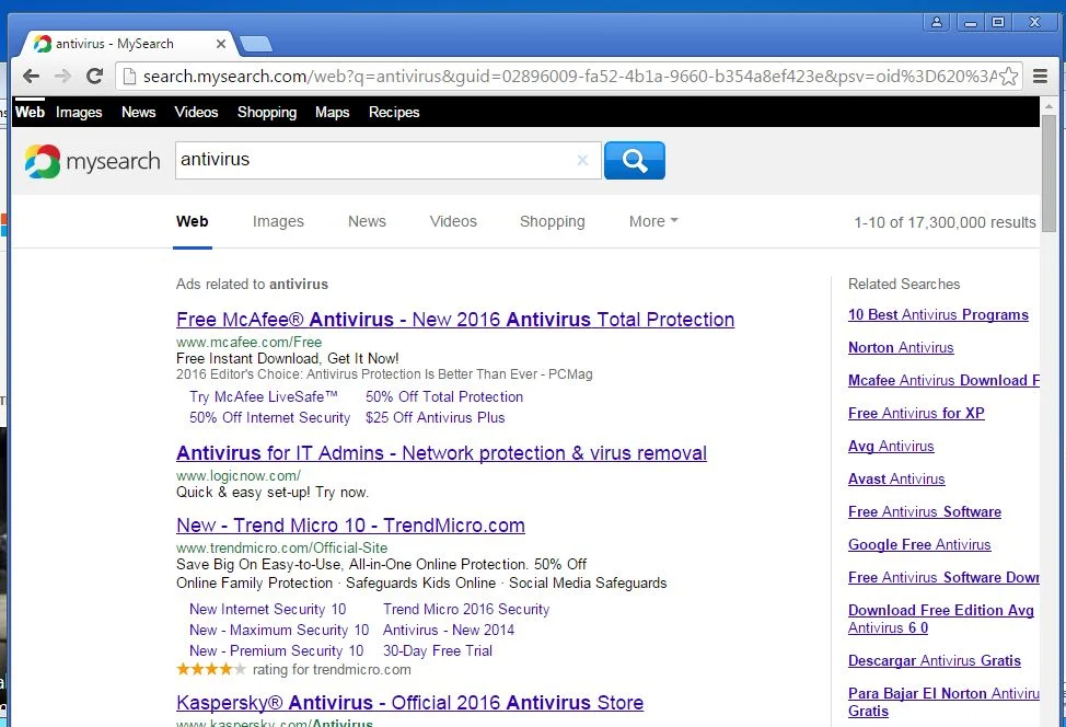 search.mysearch.com ask.com