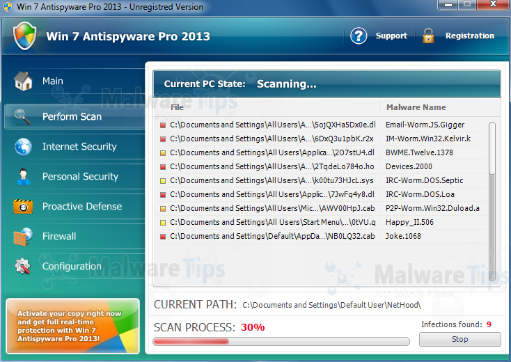 Win 7 Antispyware Pro 2013 Win 7 Antispyware Pro 2013 Virus