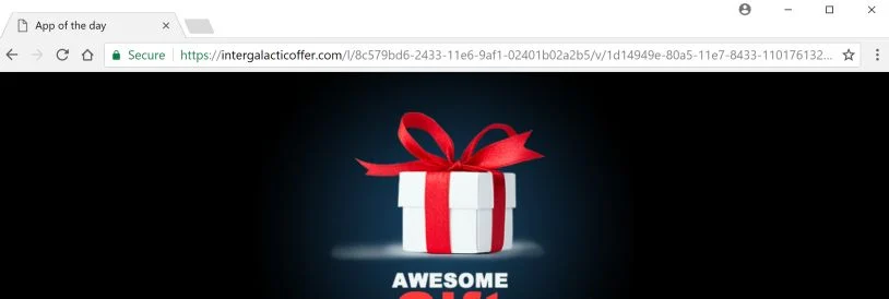 Intergalacticoffer.com virus