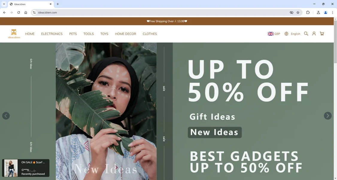 Ideacsbien.com Scam Store: What You Need To Know 1 Ideacsbien.com scam