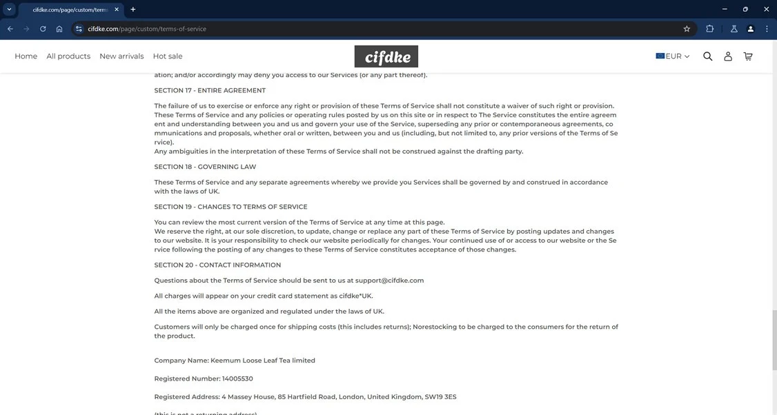 Cifdke.com Scam Store: What You Need To Know 1 Cifdke.com scam
