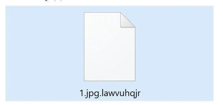 Remove Lawvuhqjr ransomware virus (lawvuhqjr Files Encrypted) 1 Image: Lawvuhqjr ransomware