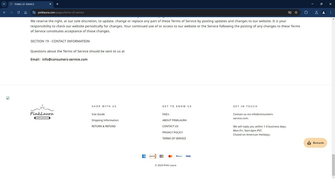 PinkLaura.com Review: Real Store or A Scam? Read This 1 PinkLaura.com scam