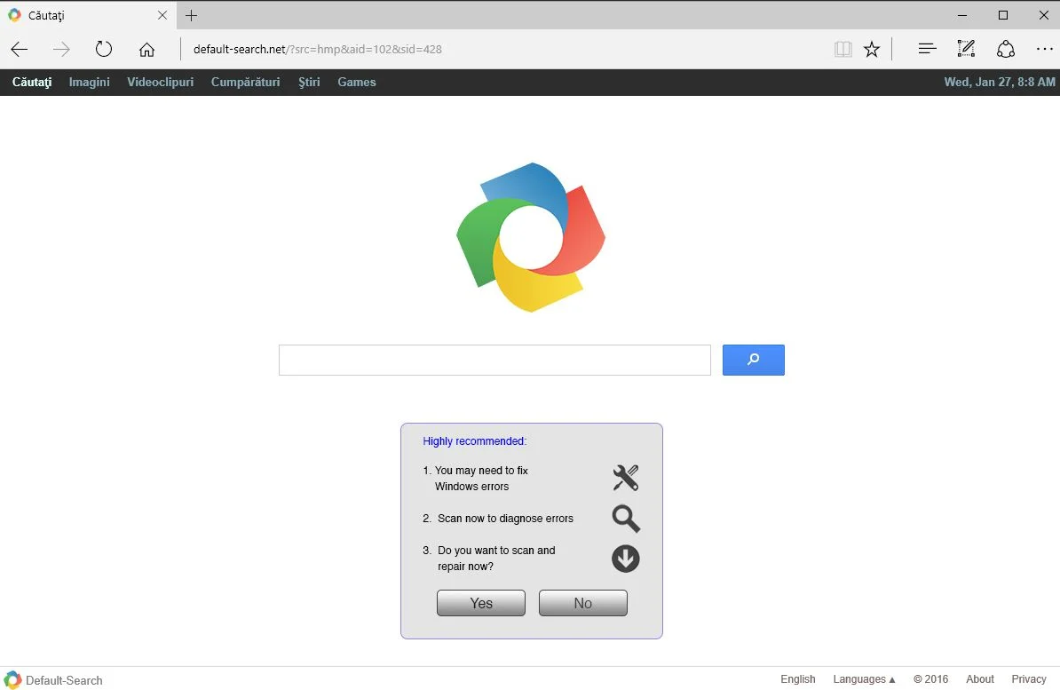 default-search.net virus
