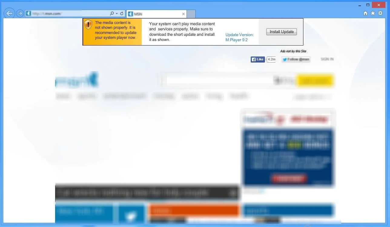 [Image: Adware:Win32/Adpeak virus]