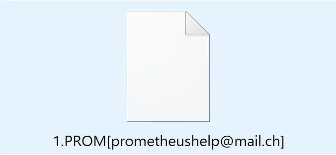 Image: PROM ransomware