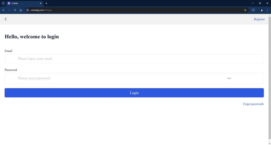Coinwbg.com scam