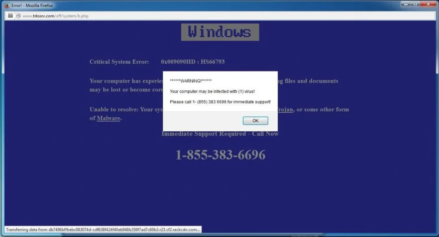 Trkssrv.com virus
