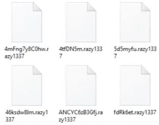 razy1337 Files Encrypted razy1337 virus