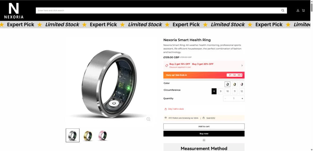 Nexoria Smart Health Ring Review - Should You Buy It? Our Take 1 1x 3