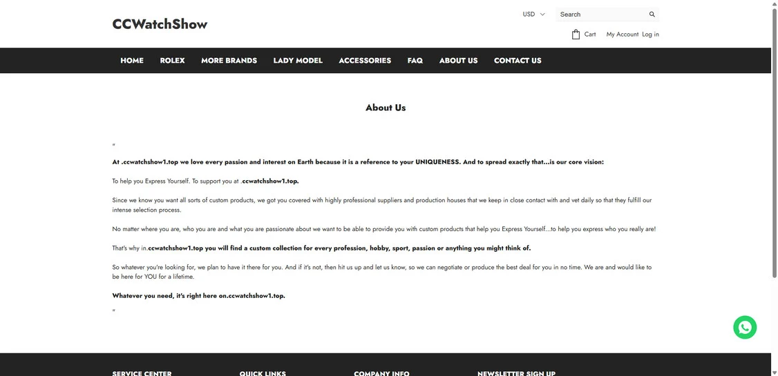Ccwatchshow1.top EXPOSED - Shopping Scam or Legit Store? Investigation 1 Ccwatchshow1.top scam