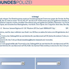Remove BUNDESPOLIZEI virus (Removal Guide) 3 BUNDESPOLIZEI alert