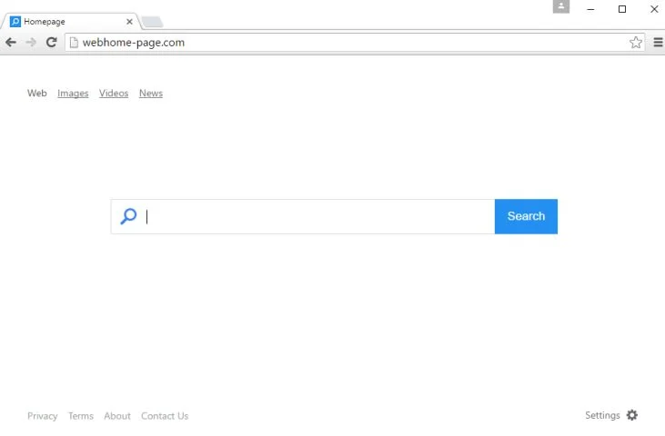Webhome-page.com virus