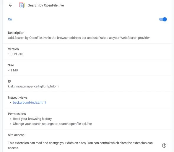 Image: Search by OpenFile.live