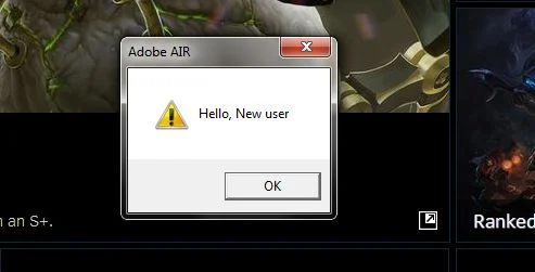 Hello, New User virus