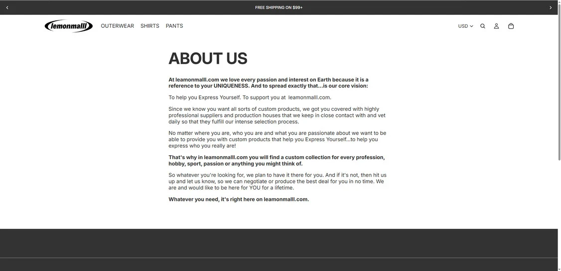 Lemonmalll.com scam