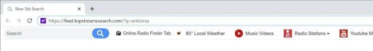 Remove TopStreamsSearch Search browser hijacker (Virus Removal Guide) 1 Image: Chrome browser is redirected to TopStreamsSearch Search