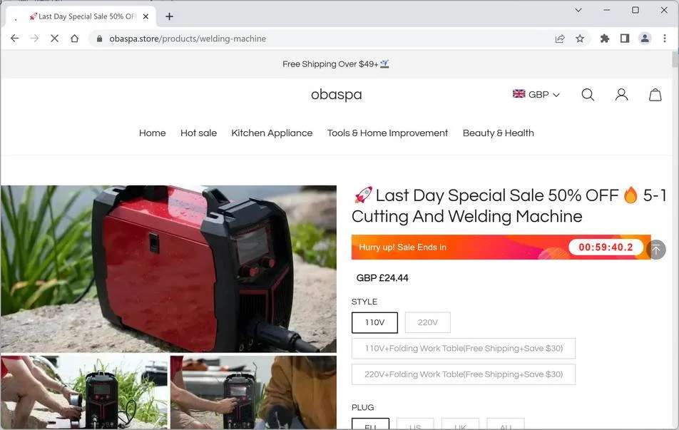 obaspa.store scam