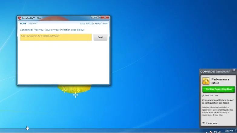 COMODO Geekbuddy virus