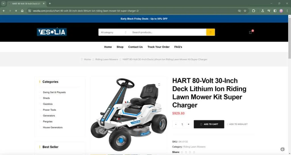 Vesolia.com Store Scam Report - Stay Away From It 1 Vesolia