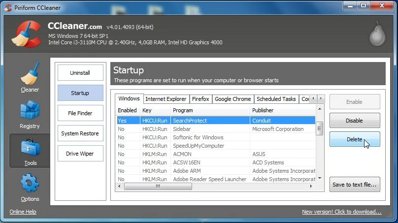 [Image: Select Conduit and click on Delete]