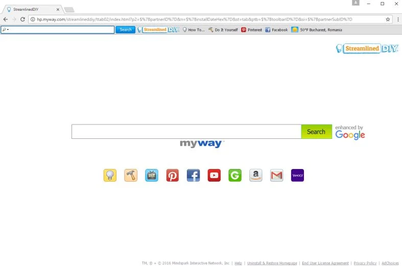 How to remove StreamlinedDIY redirect (Uninstall Guide) 1 Image: StreamlinedDIY toolbar