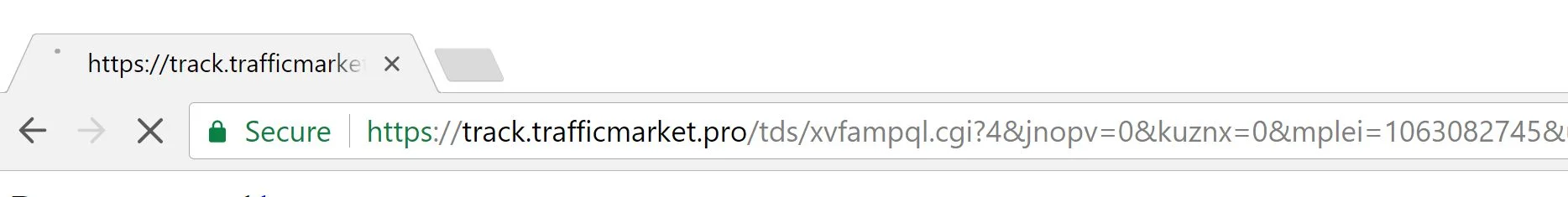 Track.trafficmarket.pro redirect virus