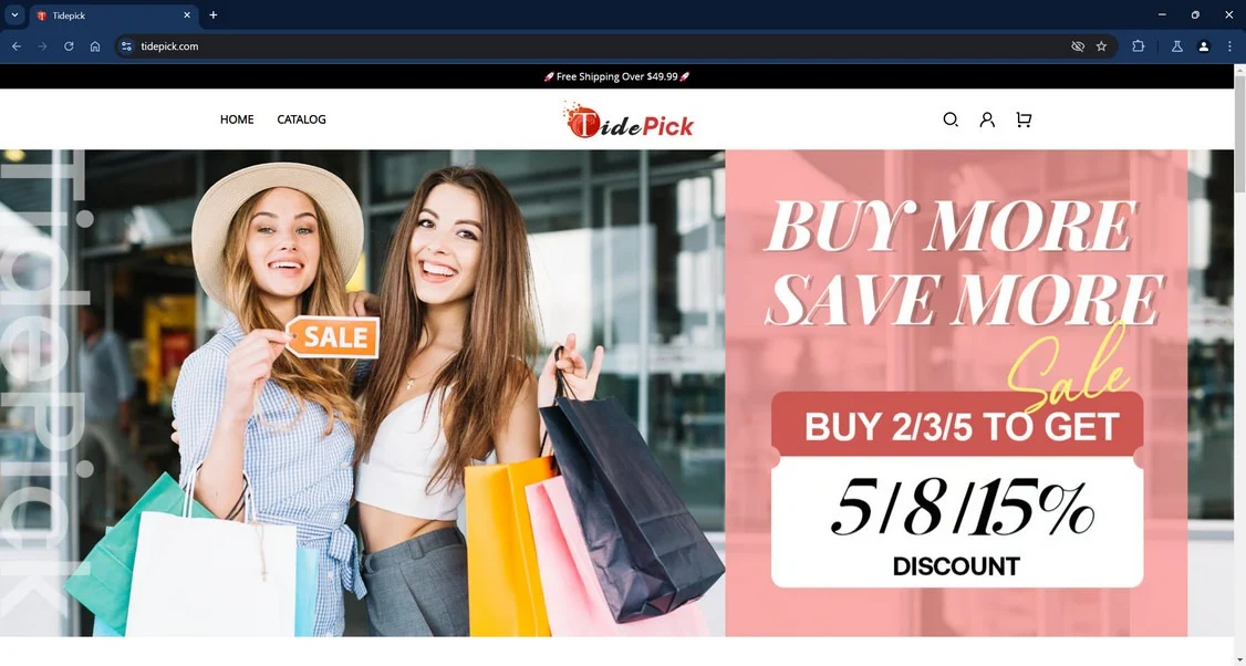 Tidepick.com scam