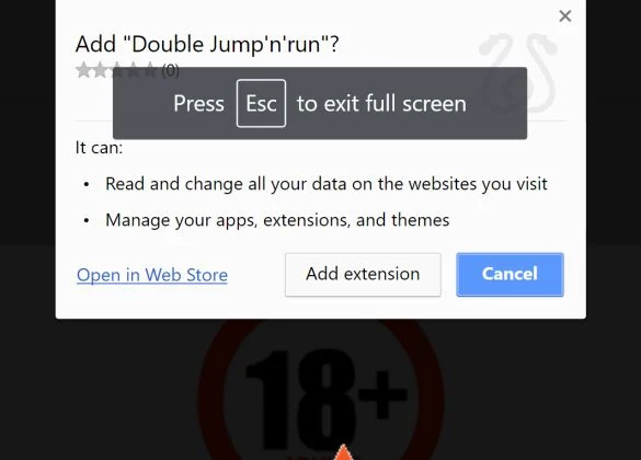 Double Jump'n'run by jumprrun.com Virus