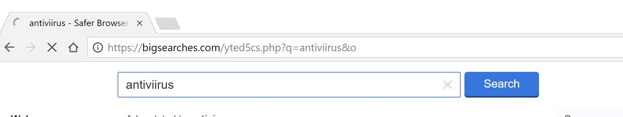 Bigsearches.com redirect virus