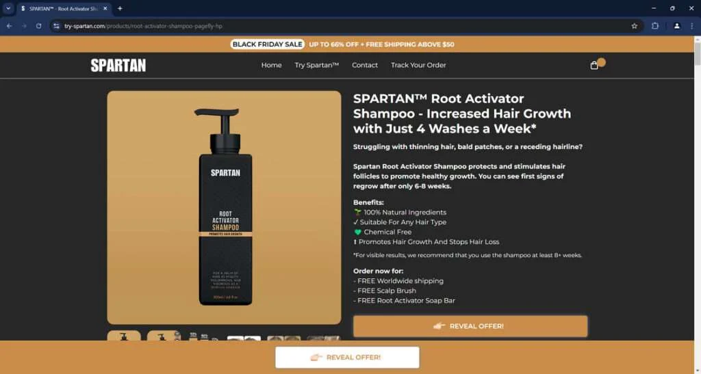 Tindedly Root Activator Shampoo - Scam Or Legit? Read This 3 spartan 1